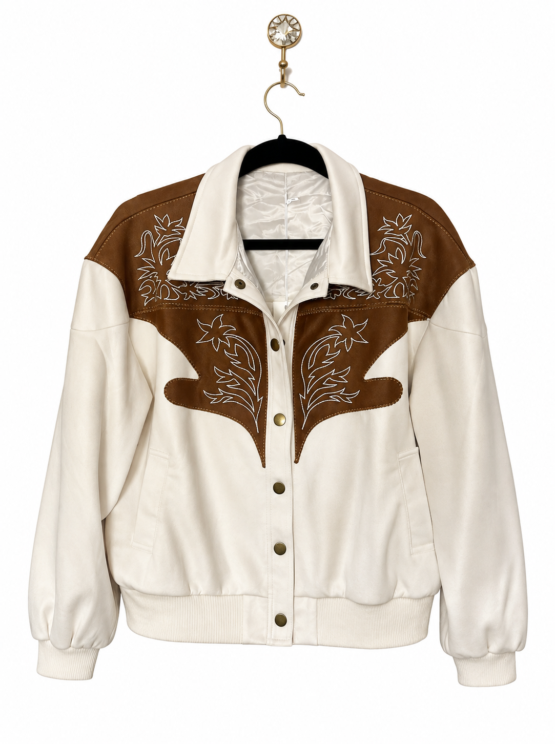 Western Embroidery Snap Jacket