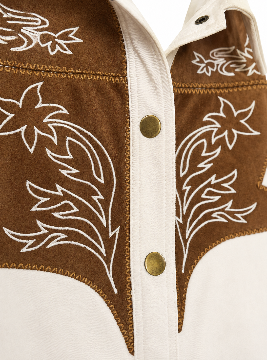 Western Embroidery Snap Jacket