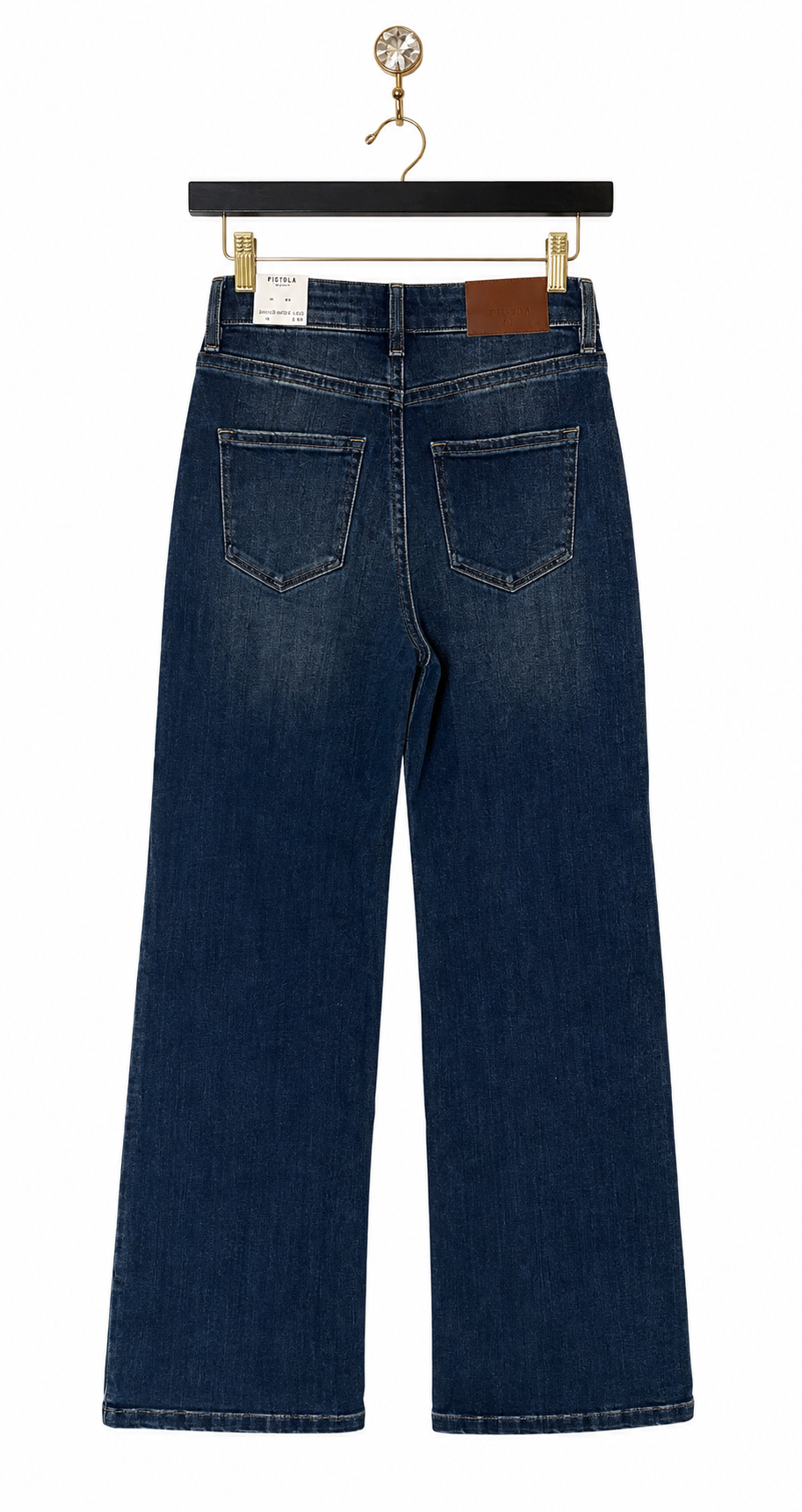 Eco Fabric High Rise Relaxed Flare Jeans