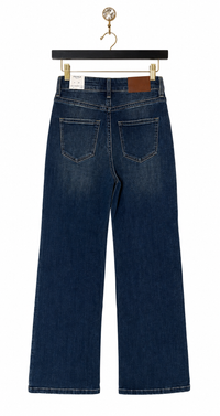 Eco Fabric High Rise Relaxed Flare Jeans