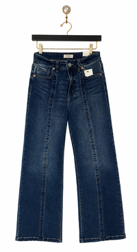 Eco Fabric High Rise Relaxed Flare Jeans