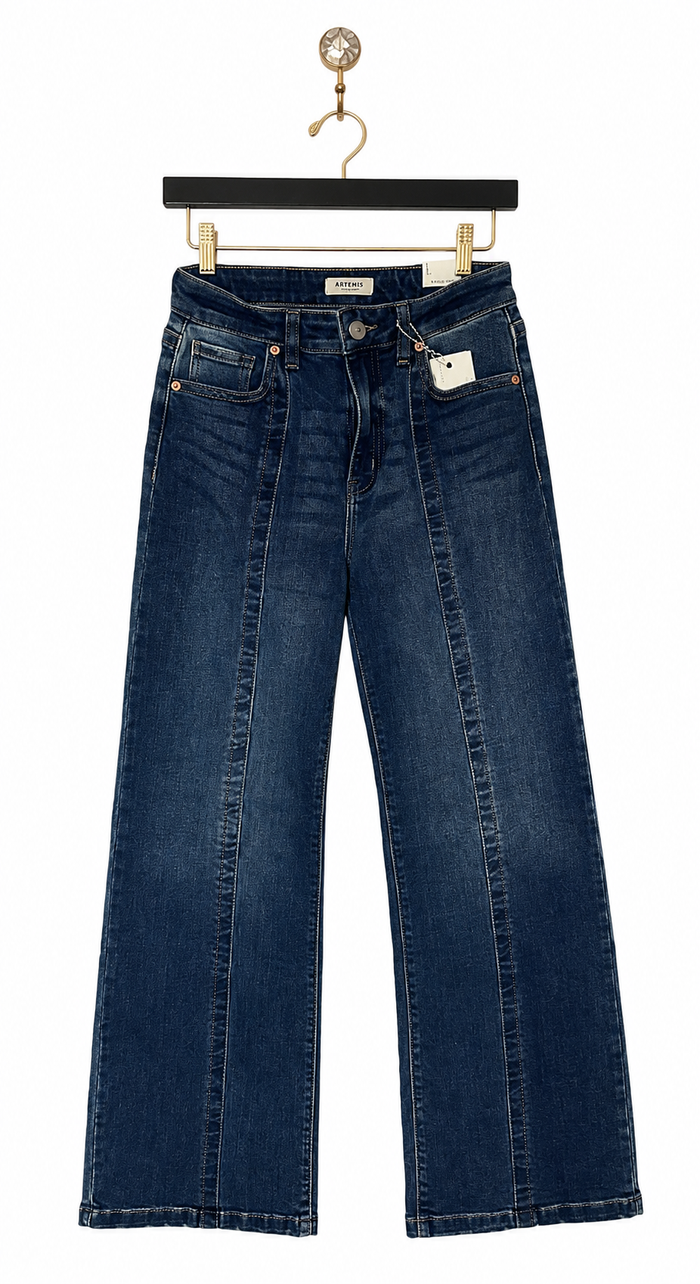 Eco Fabric High Rise Relaxed Flare Jeans