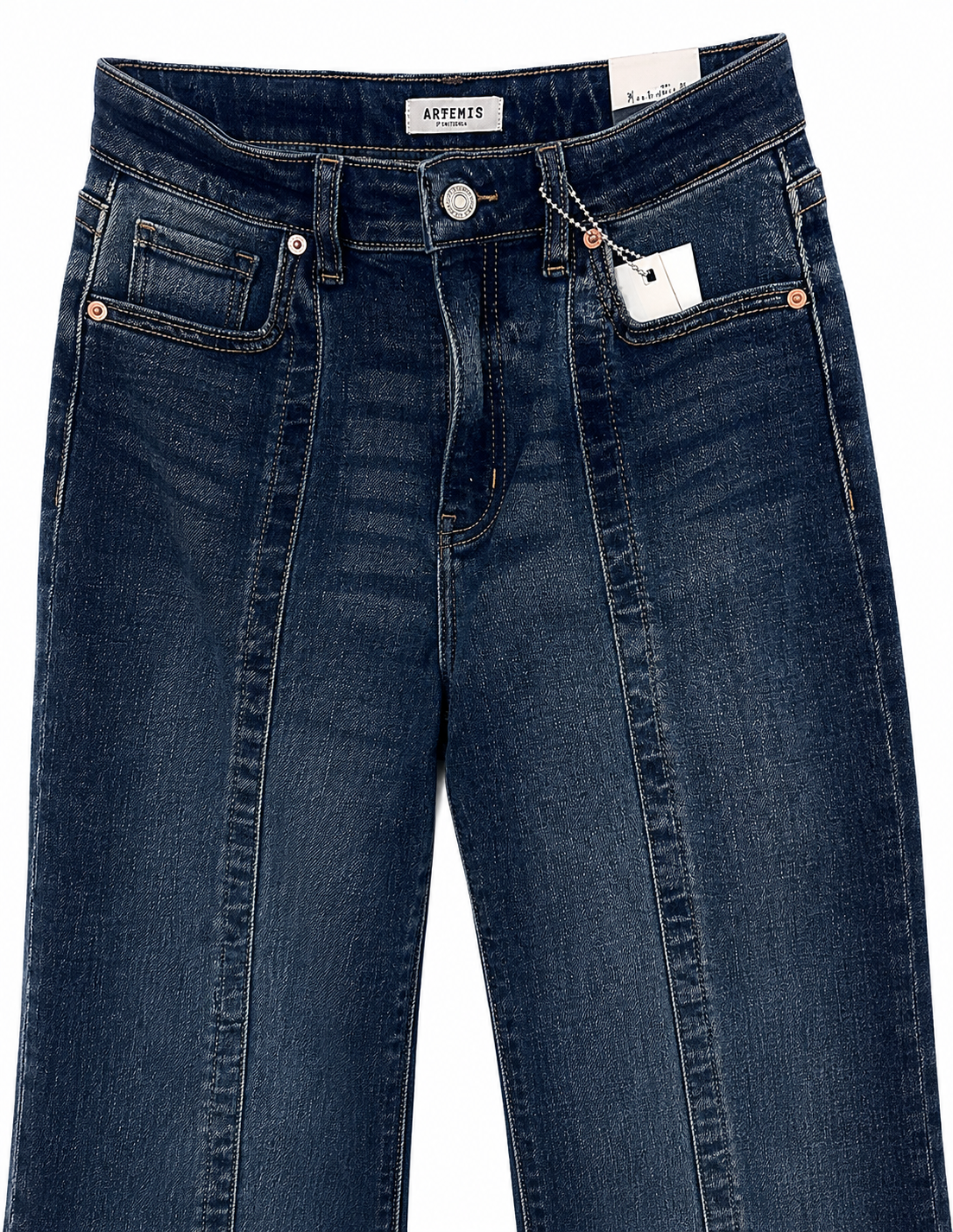 Eco Fabric High Rise Relaxed Flare Jeans